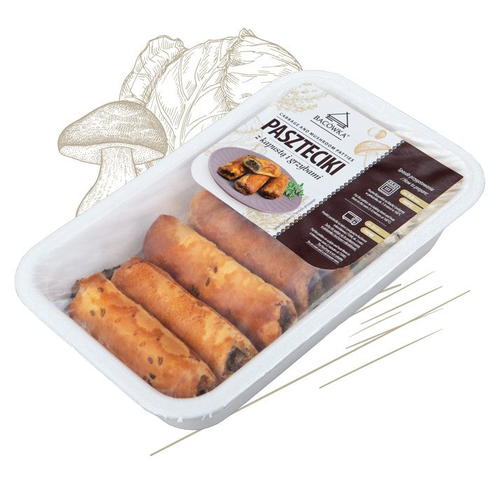 PASZTECIKI Z KAPUSTA I GRZYBAMI KG / patties with cabbage and mushrooms kg