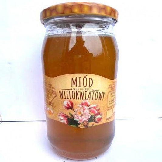 MIOD WIELOKWIATOWY 1050G / poly-floral honey 1050 g
