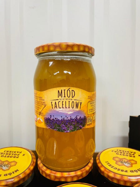 MIOD FACELIOWY 1050G / phacelia honey 1050 g