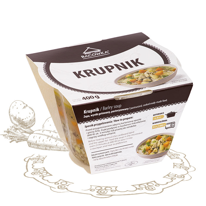 KRUPNIK 400 G / krupnik soup 400 g