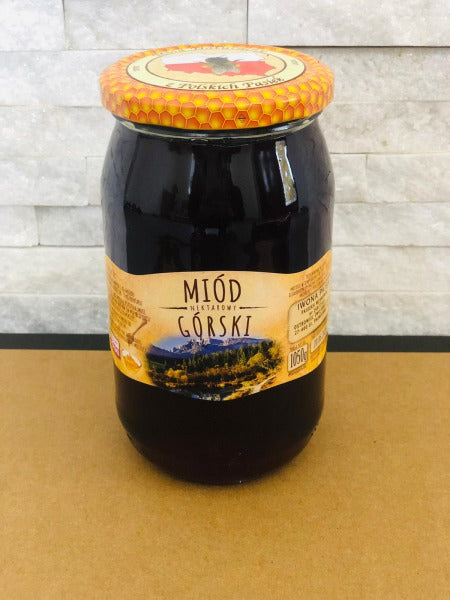 MIOD GORSKI 1050G / honedew from mountain areas 1050 g
