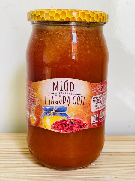 MIOD Z JAGODA GOJI 1050 G