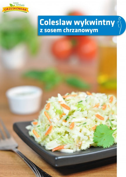 SUROWKA COLESLAW WYKWINTNY Z SOSEM CHRZANOWYM 3 KG