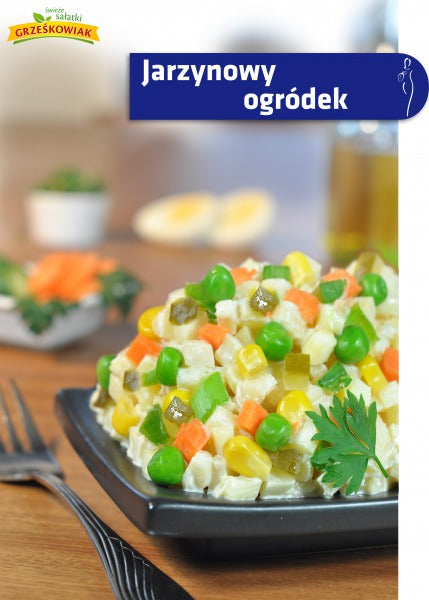 SAlATKA JARZYNOWY OGRODEK Z OGORECZKIEM KISZONYM 2,5 KG