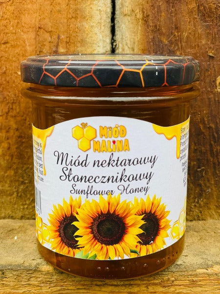 MIOD SLONECZNIKOWY 450 G / sunflower honey 450 g