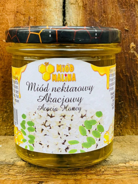 MIOD AKACJOWY 450 G / acacia honey 450 g