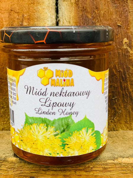 MIOD LIPOWY 450 G / linden honey 450 g