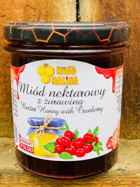 MIOD Z ZURAWINA 450 G
