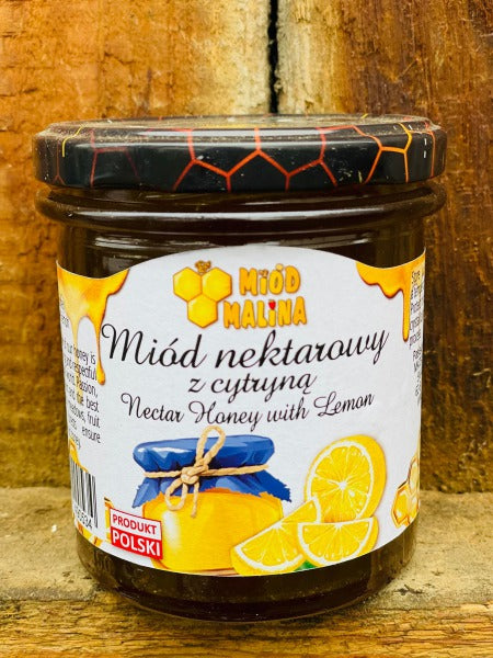 MIOD CYTRYNOWY 450 G / honey with lemon 450 g