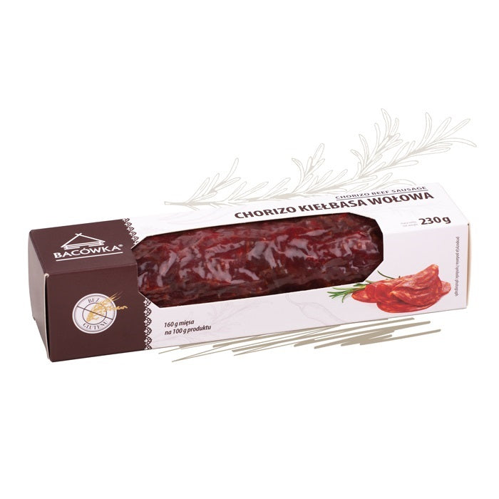 KIELBASA CHORIZO WOLOWA 230 G / beef chorizo sausage 230 g