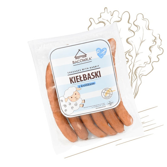 KIELBASKI Z KROLIKIEM / rabbit sausages