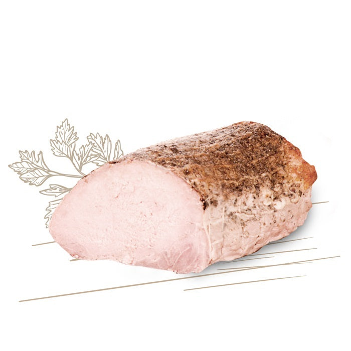 SCHAB PIECZONY Z ZIOLAMI / roast pork loin with herbs