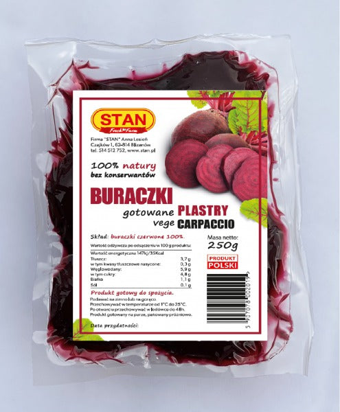 CARPACCCIO BURACZKOWE 250G / carpaccio beetroot 250 g