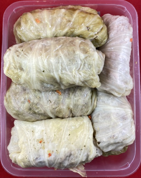 GOLABKI WIEPRZOWE / pork cabbage rolls