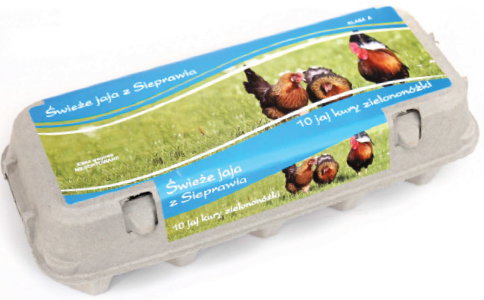 JAJA KURY ZIELONONOZKI 10 / green legged partridge free range eggs 10