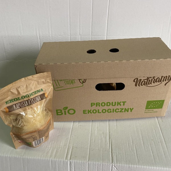 KAPUSTA KISZONA EKOLOGICZNA 500 G / organic sauerkraut 500 g