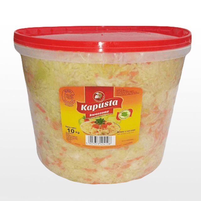 KAPUSTA KISZONA WIADRO 10 KG / sauerkraut bucket 10 kg