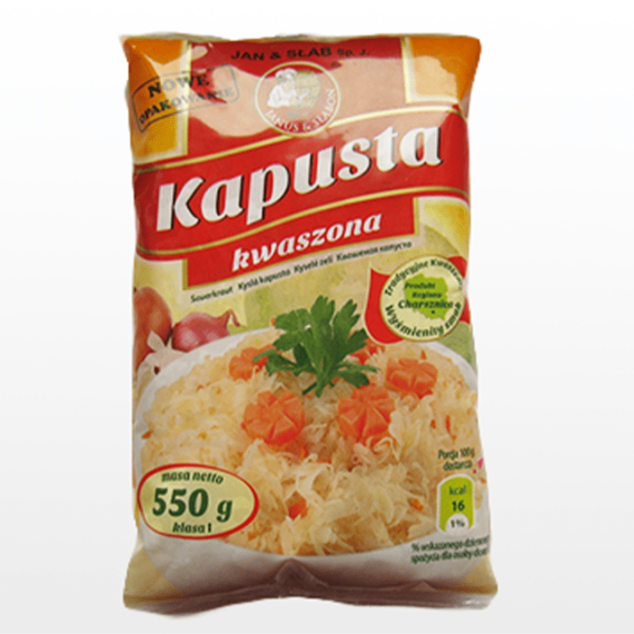 KAPUSTA KISZONA 550 G / sauerkraut 550 g