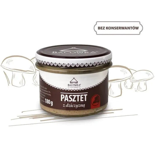 PASZTET Z DZICZYZNA 180 G / pate with game 180 g