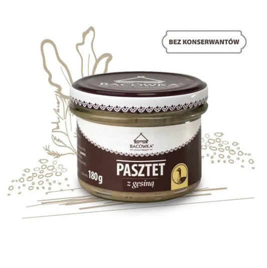 PASZTET Z GESINA 180 G / pate with goose 180 g