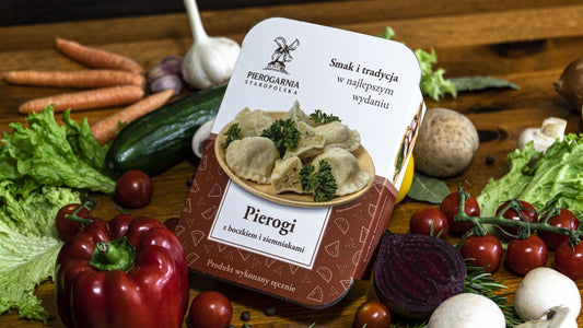 PIEROGI Z BOCZKIEM I ZIEMNIAKAMI 6 SZT