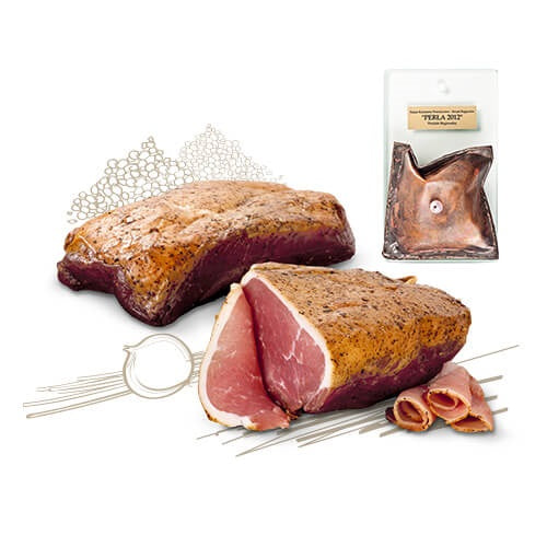 SZYNKA DLUGODOJRZEWAJACA - BRAWUS Z KOMORY / long matured ham